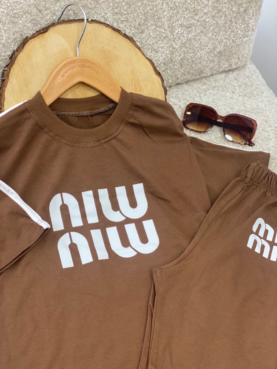 عکس تیشرت شلوارک MIU MIU - شماره 8
