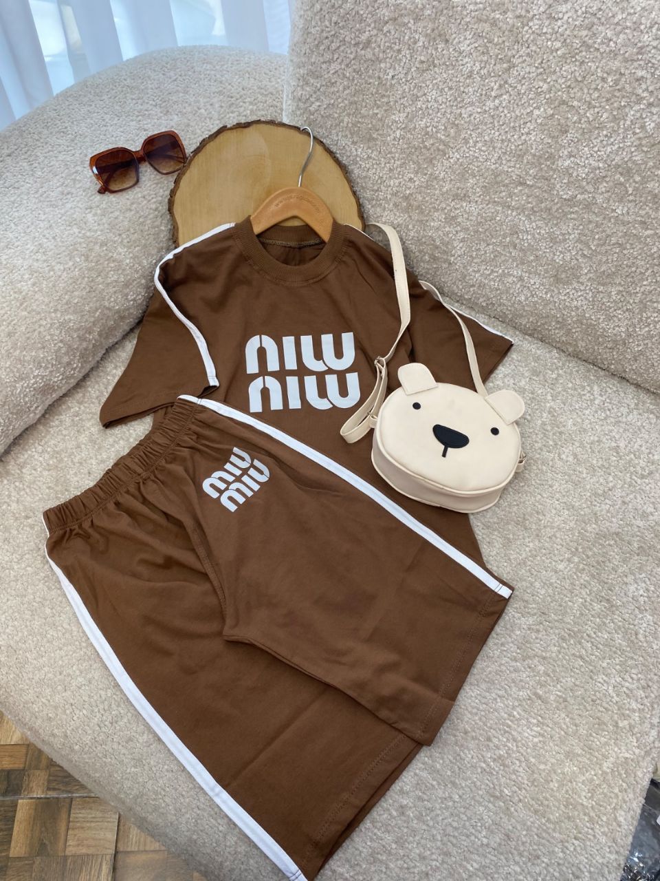 عکس تیشرت شلوارک MIU MIU - شماره 7