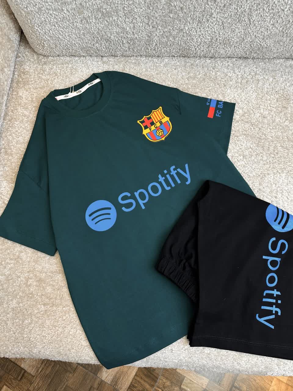 عکس تیشرت شلوارک بارسا Spotify - شماره 4