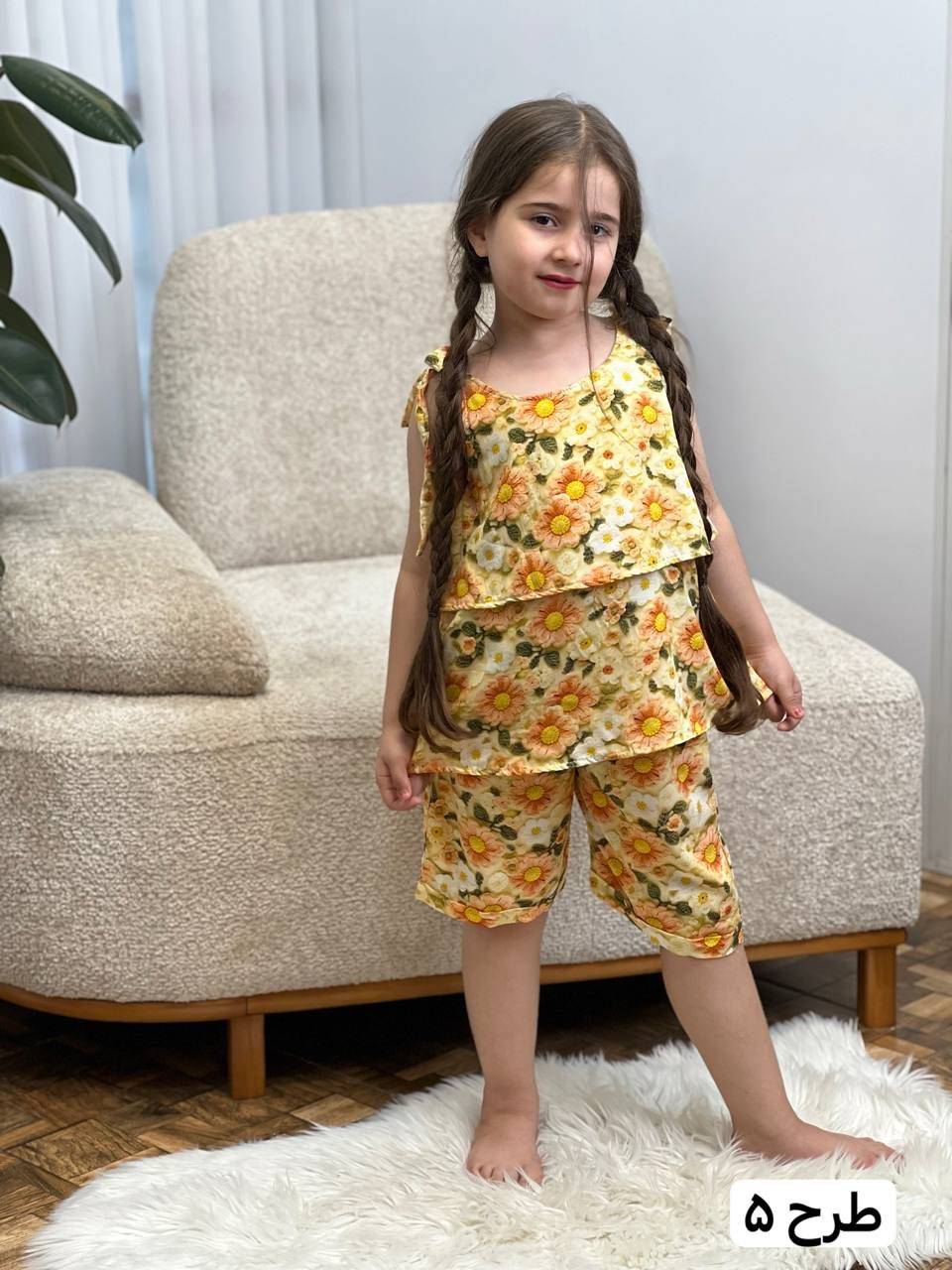 عکس تاپ شلوارک نخی لوسی - شماره 6