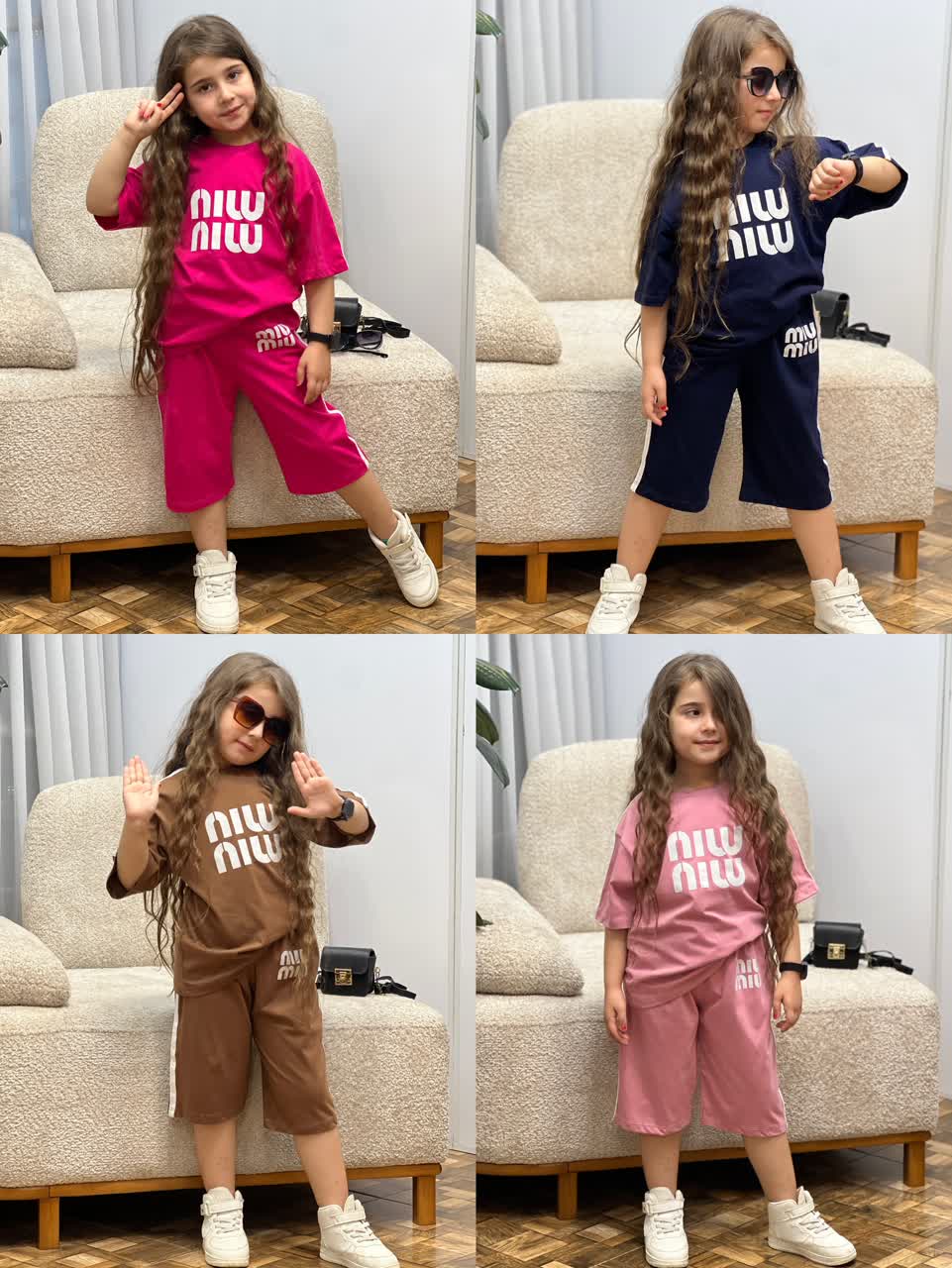 عکس تیشرت شلوارک MIU MIU - شماره 1