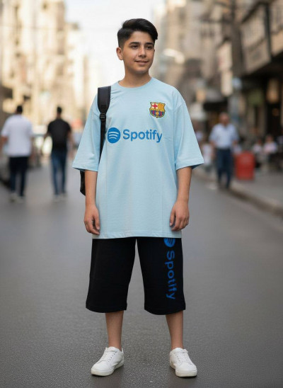 تیشرت شلوارک بارسا Spotify