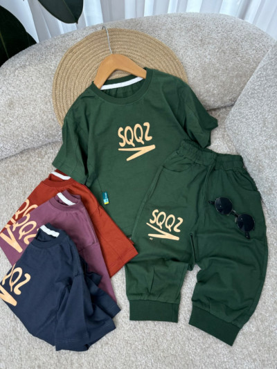 تیشرت شلوارک اسپرت SQQZ
